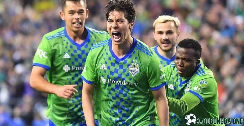 Seattle Sounders với NY Red Bulls